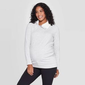 🌟HP🌟 ISABEL Maternity Sherpa Sweatshirt